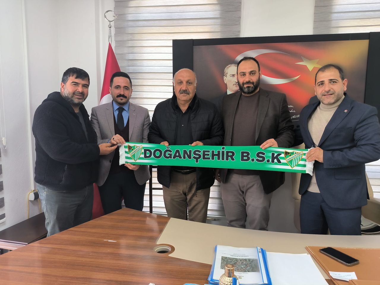 Doğanşehir Belediyesi, Spor ve Gençlik Projeleri Üzerinde Toplantı Gerçekleştirdi