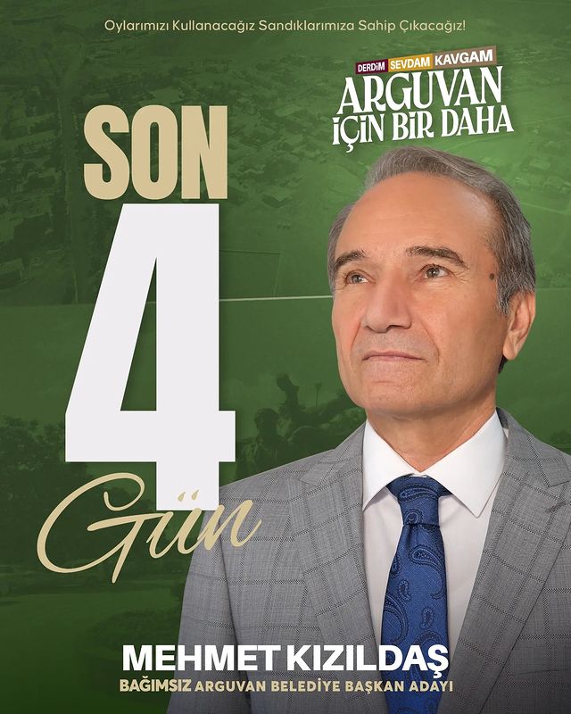 Arguvan Bağımsız Belediye Başkan Adayı Mehmet Kızıldaş, Halkla Buluşmalara Devam Ediyor