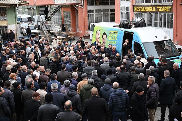 Malatya'daki Şire Pazarı esnafı endişeleriyle ilgili güvenceye kavuştu.