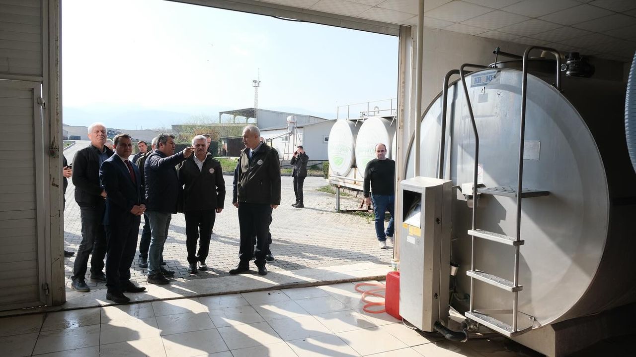 Vali Yazıcı Tarım ve Hayvancılık Faaliyetlerini İnceledi