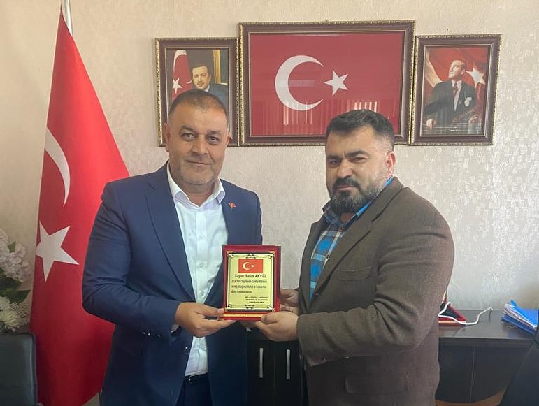 MHP Malatya İl Başkanlığı Hekimhan'da AK Parti İlçe Teşkilatı İle Görüştü