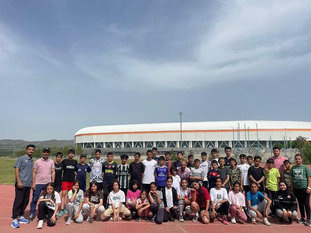 Malatya'da Genç Sporcular Ulusal Egemenlik ve Çocuk Bayramı'nda Atletizm Yarışmalarında Mücadele Etti