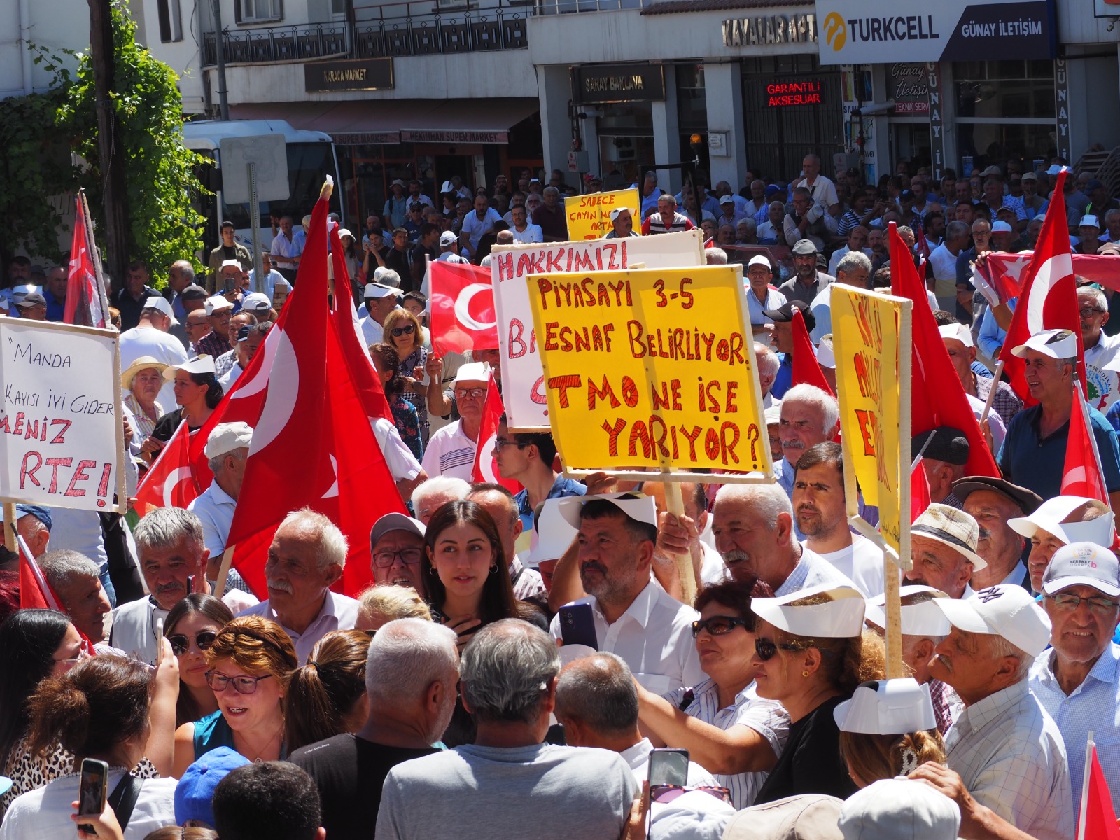 HEKİMHAN'DA BÜYÜK KAYISI MİTİNGİ